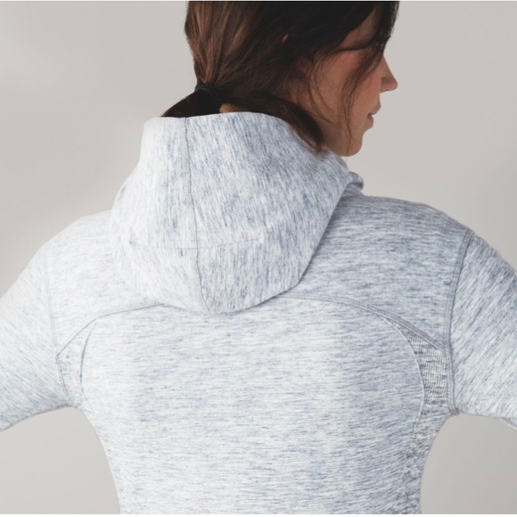 Lululemon Scuba Hoodie II Heathered Space Dyed Gris 4 - Picture 4 of 12